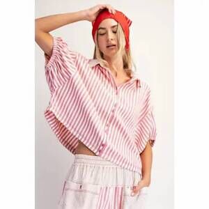 NEW COTIERRA room service top in french rose